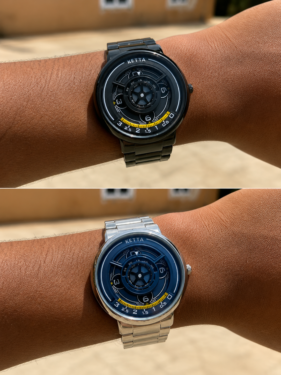KETTA Both Variants on Wrist