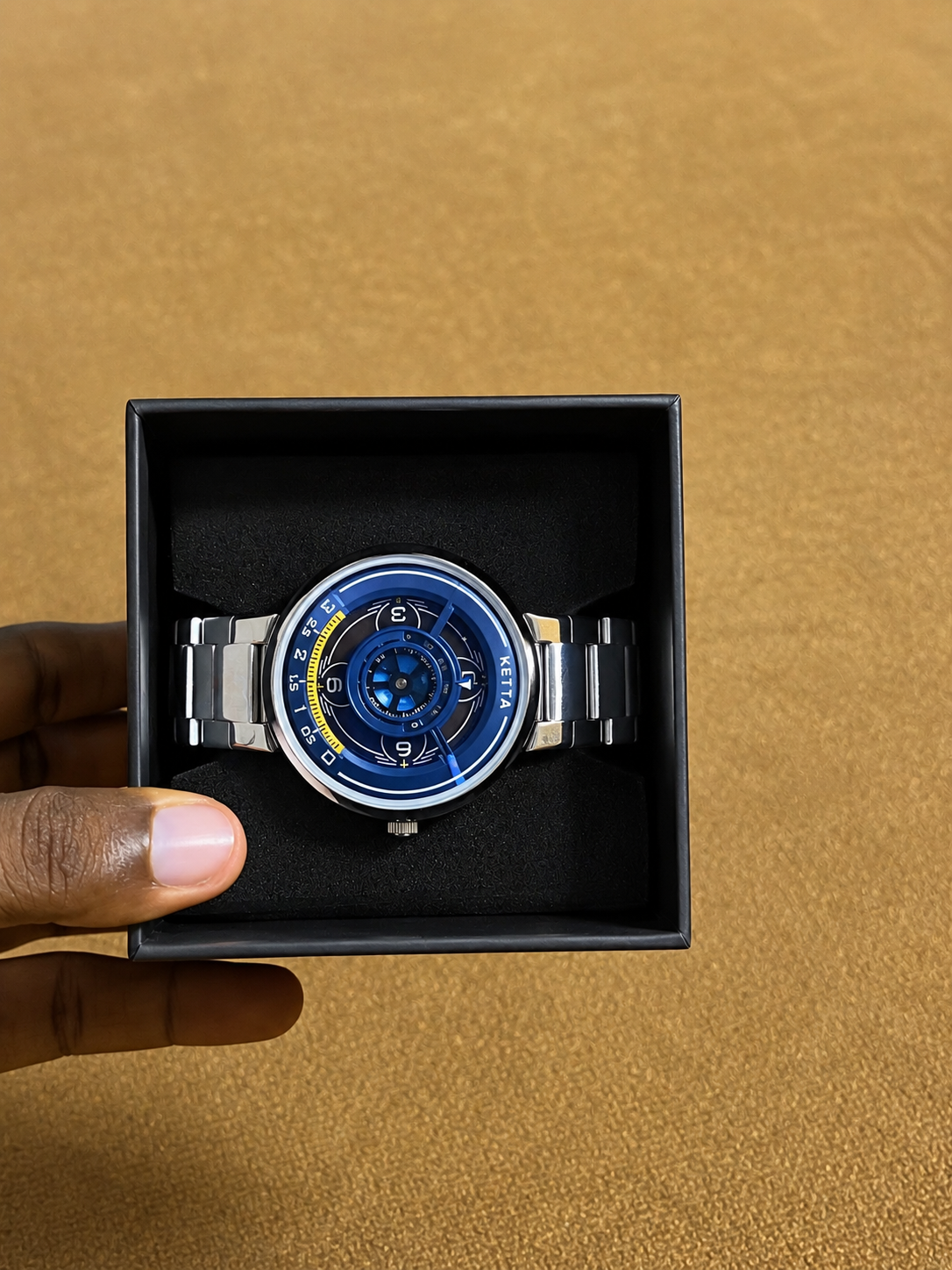 KETTA Blue Watch Front